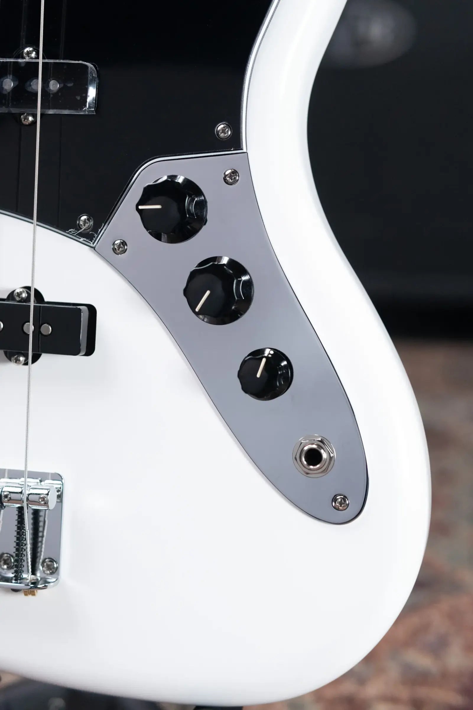 Fender Player II Jazz Bass Maple Fingerboard - Polar White