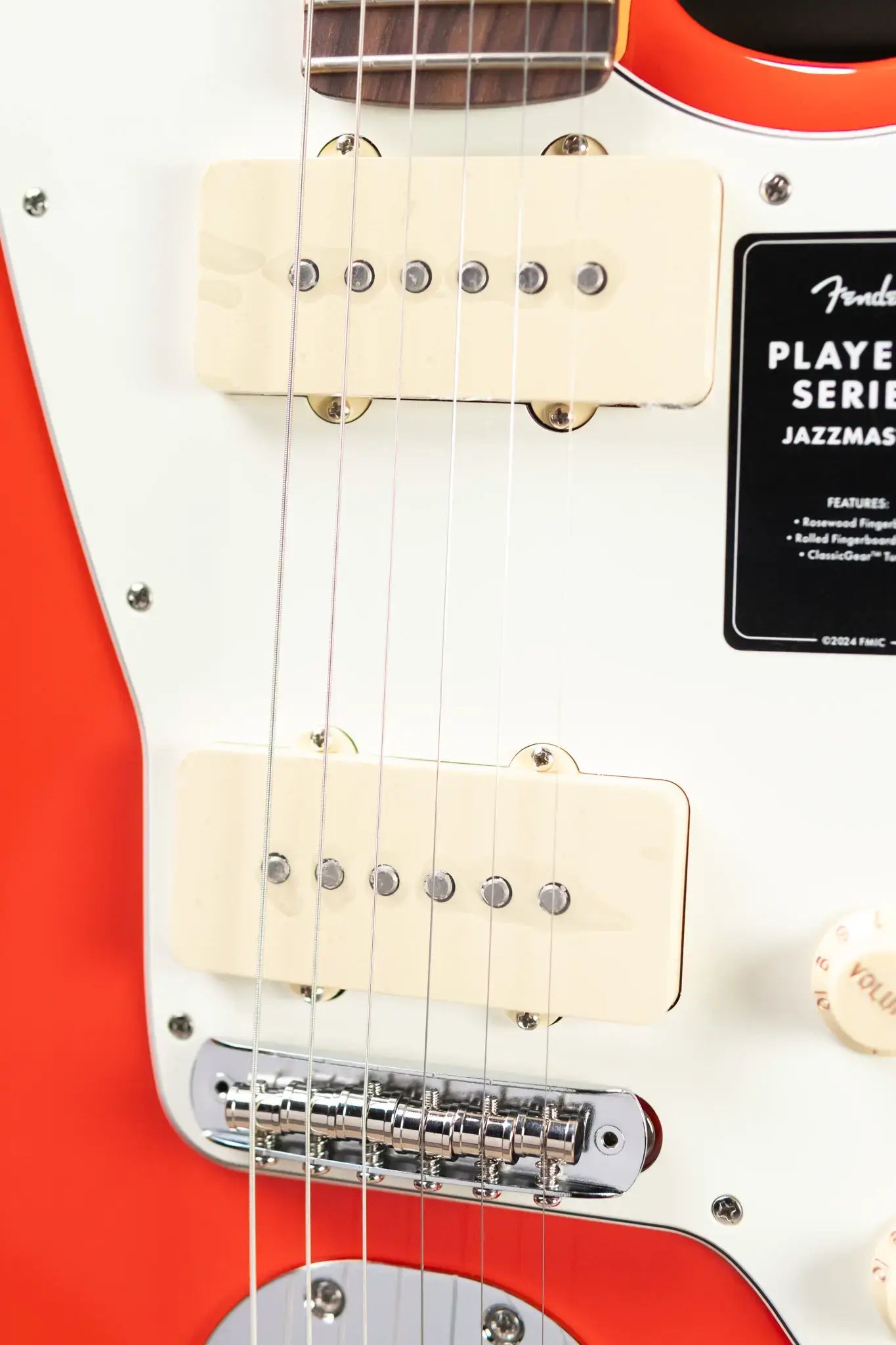 Fender Player II Jazzmaster Electric Guitar - Coral Red