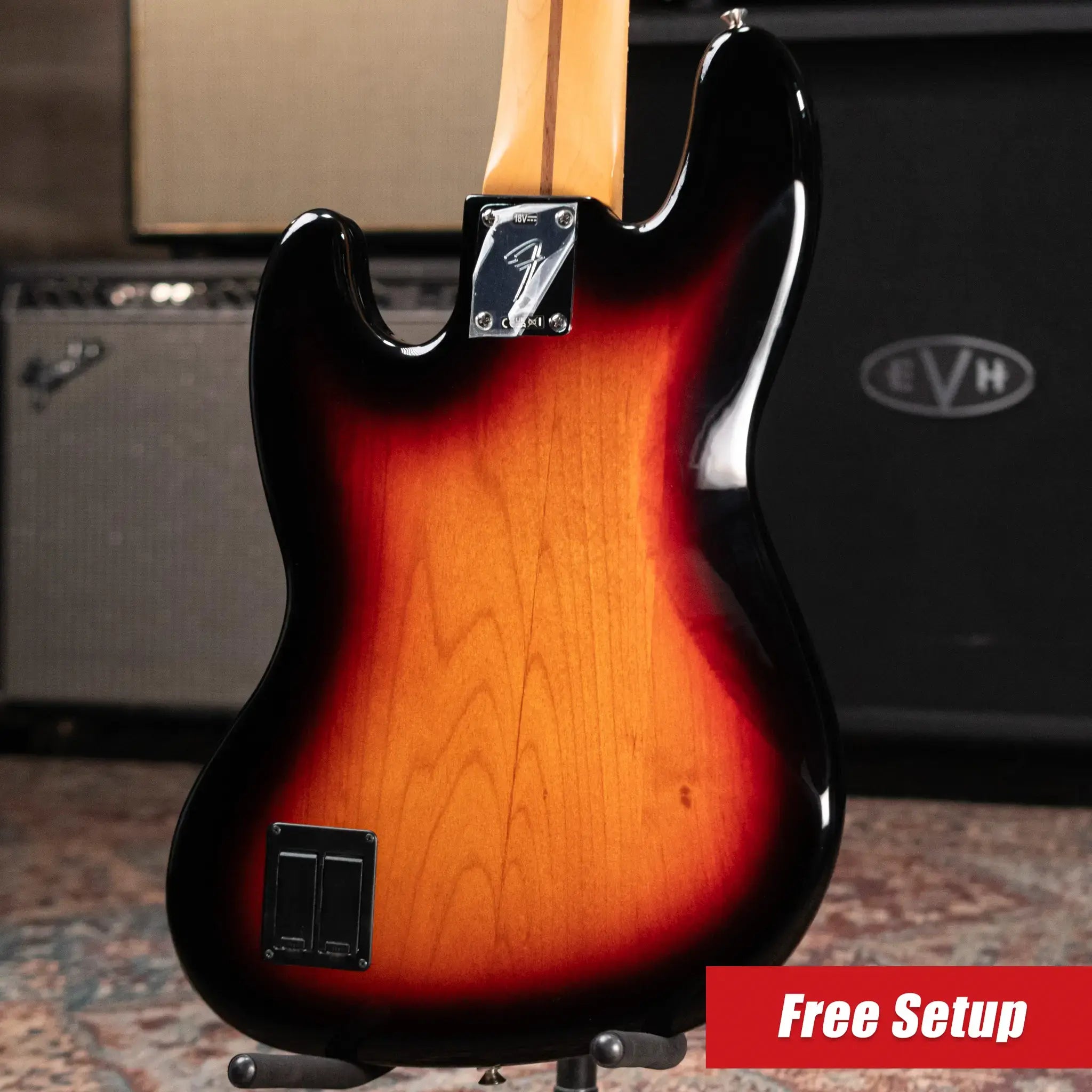 Fender Player II Modified Active Jazz Bass V - 3-Color Sunburst with Gig Bag