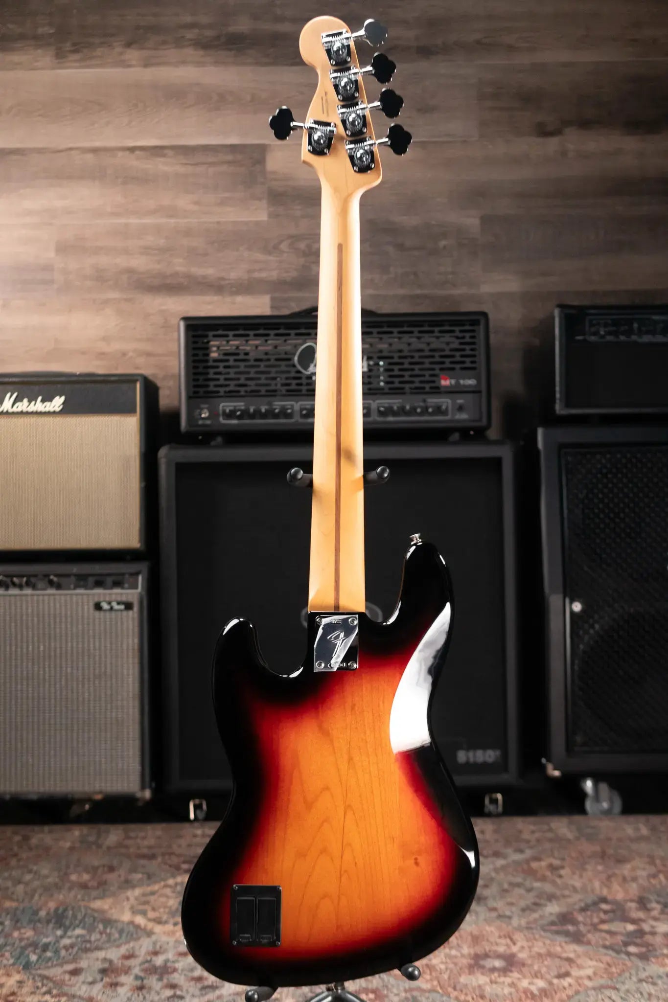 Fender Player II Modified Active Jazz Bass V - 3-Color Sunburst with Gig Bag