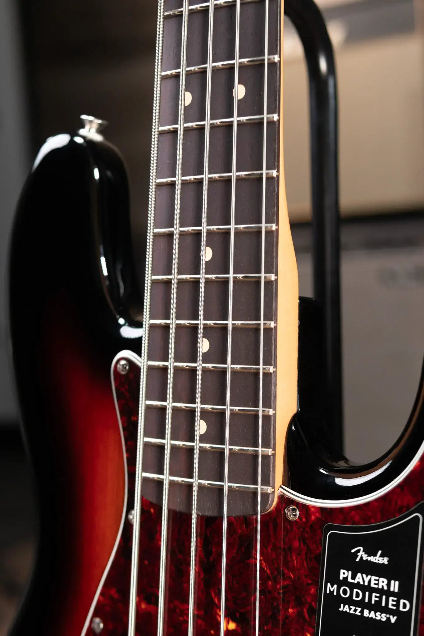 Fender Player II Modified Active Jazz Bass V - 3-Color Sunburst with Gig Bag