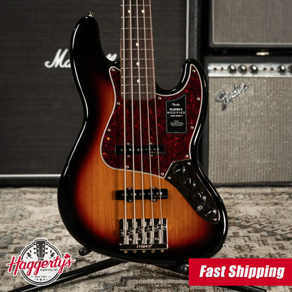 Fender Player II Modified Active Jazz Bass V - 3-Color Sunburst with Gig Bag