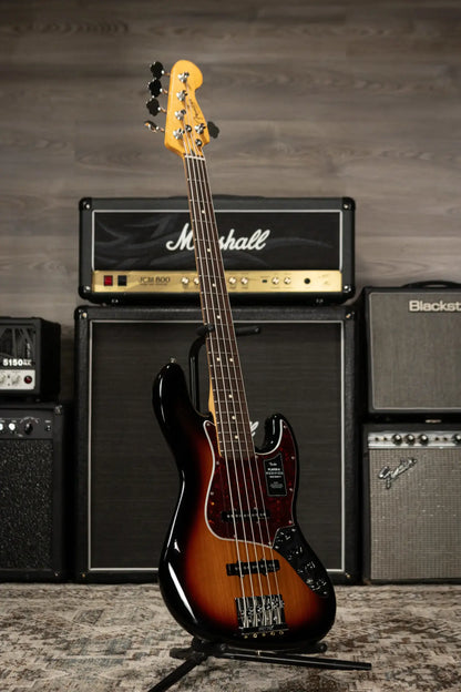 Fender Player II Modified Active Jazz Bass V - 3-Color Sunburst with Gig Bag