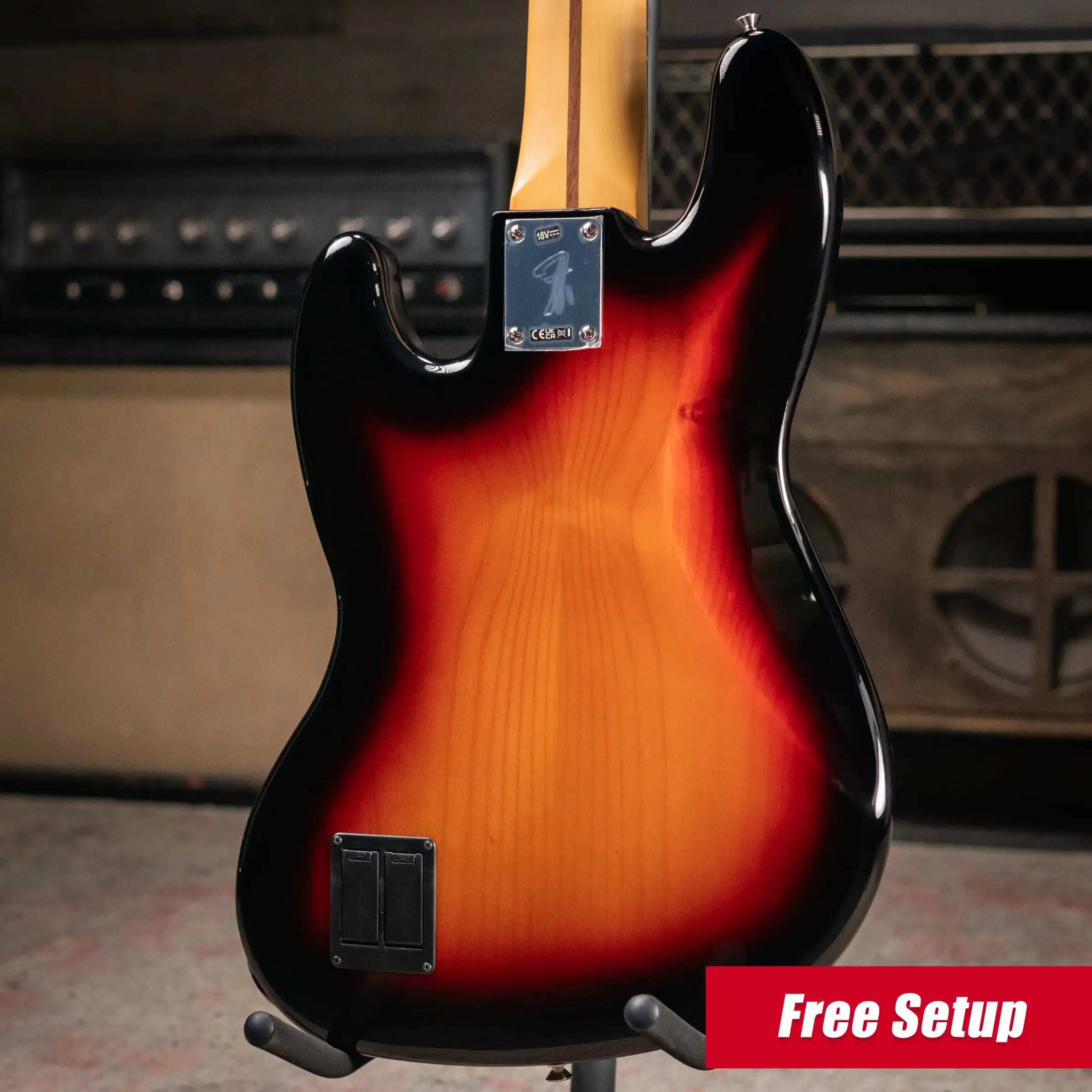 Fender Player II Modified Active Jazz Bass V - 3-Color Sunburst with Gig Bag