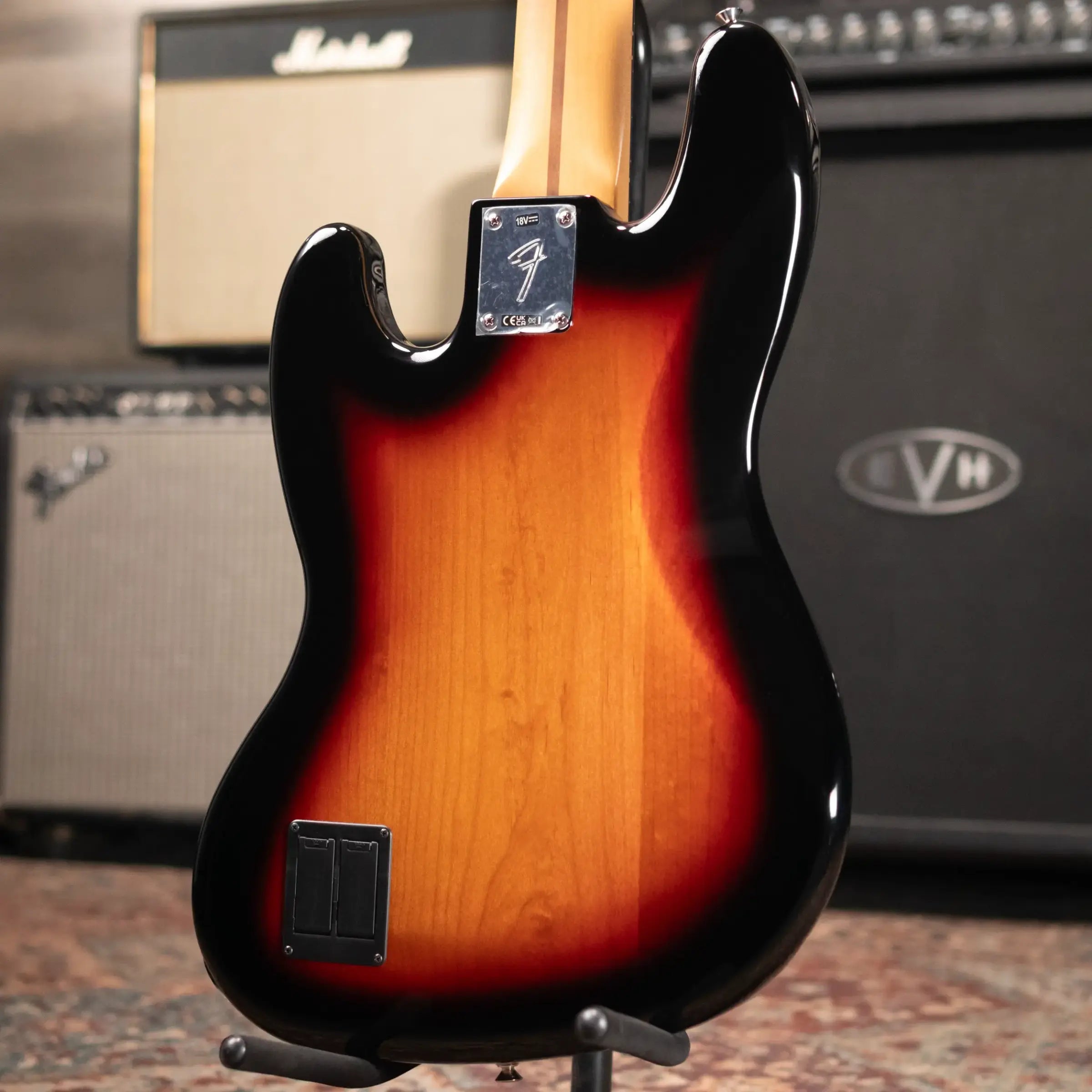 Fender Player II Modified Active Jazz Bass V, Rosewood Fingerboard - 3-Color Sunburst with Gig Bag