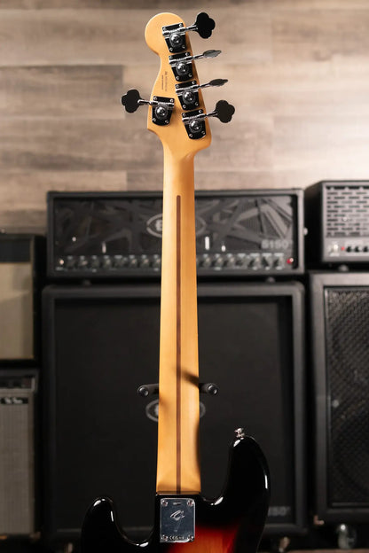 Fender Player II Modified Active Jazz Bass V, Rosewood Fingerboard - 3-Color Sunburst with Gig Bag
