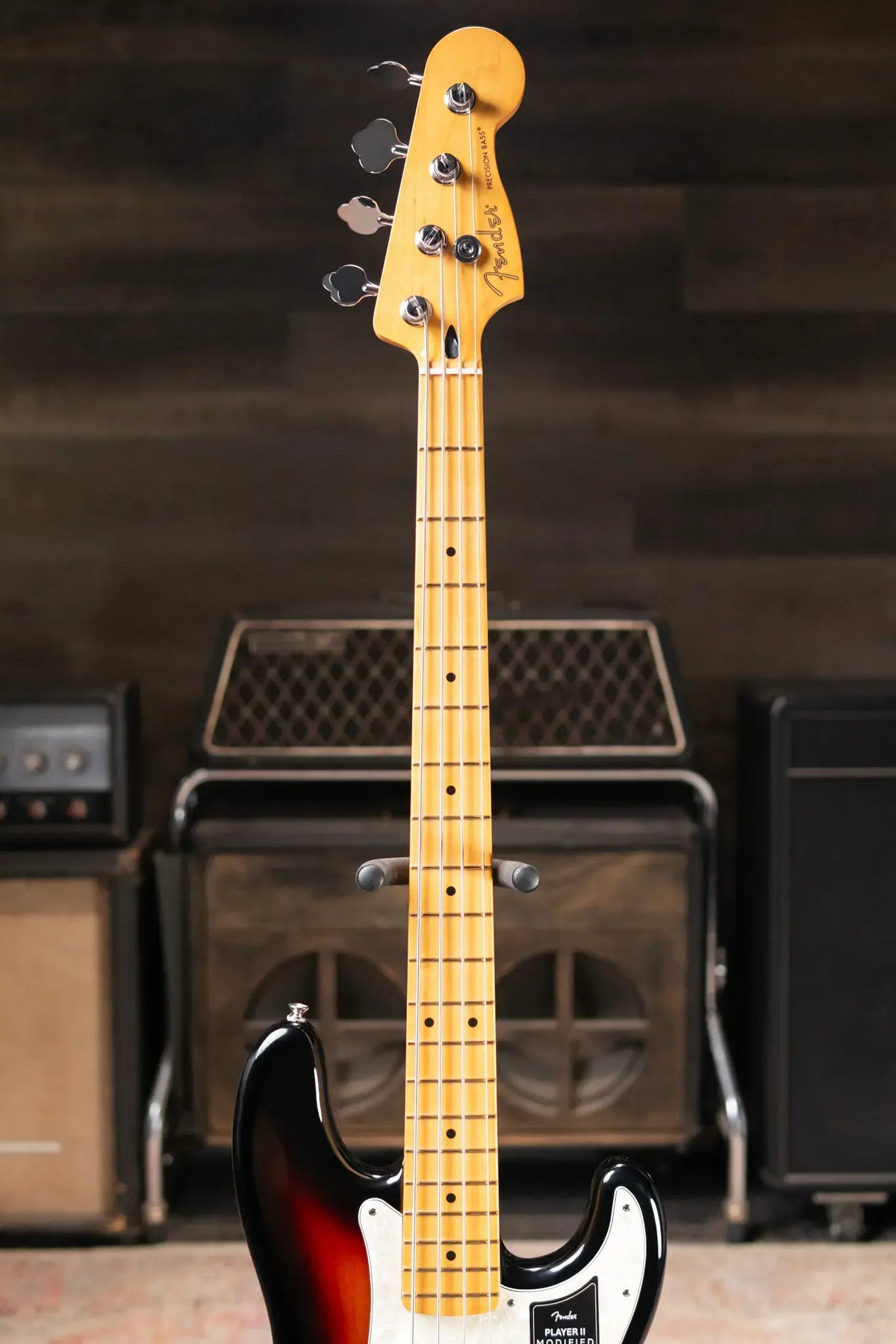 Fender Player II Modified Active Precision Bass - 3-Tone Sunburst with Gig Bag