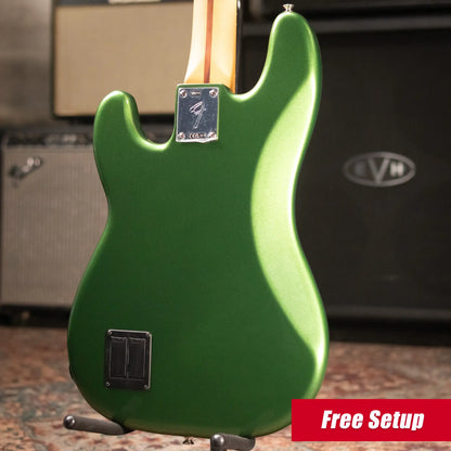 Fender Player II Modified Active Precision Bass - Harvest Green Metallic with Deluxe Gig Bag