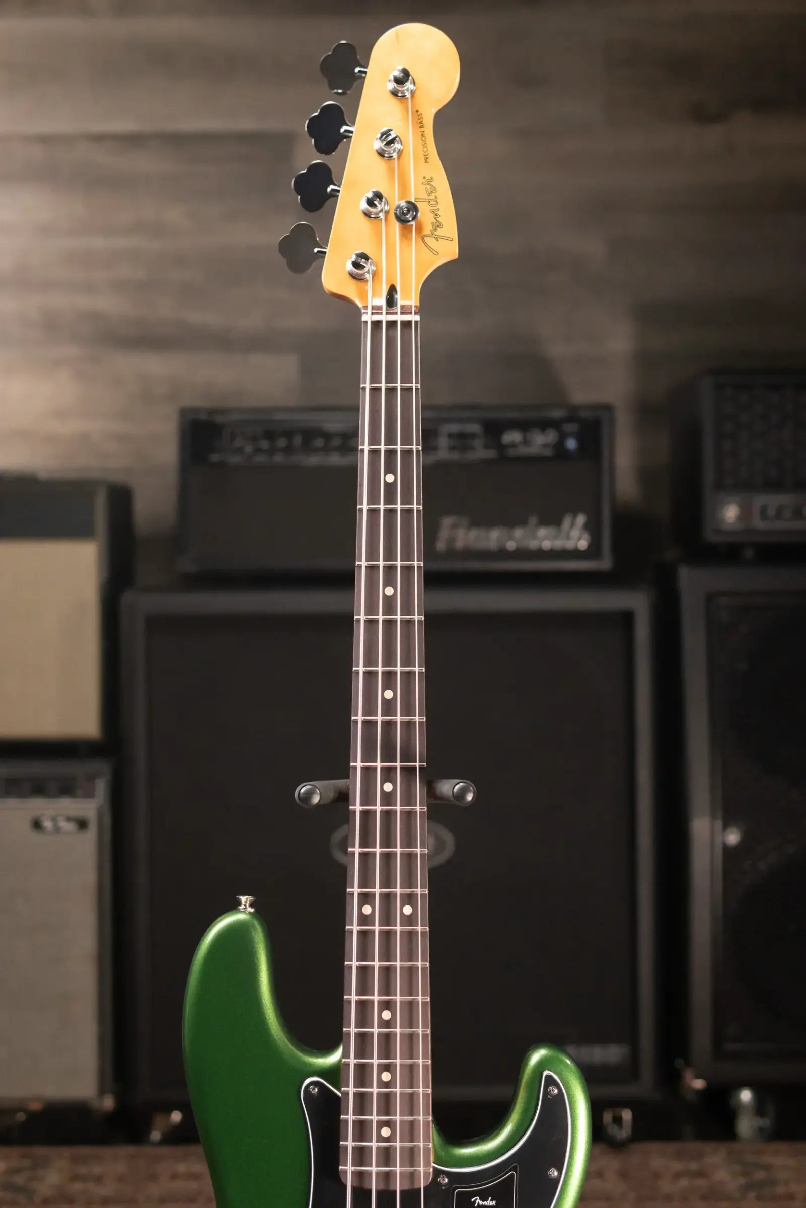 Fender Player II Modified Active Precision Bass - Harvest Green Metallic with Deluxe Gig Bag