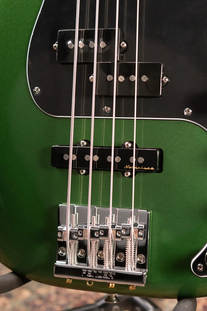 Fender Player II Modified Active Precision Bass - Harvest Green Metallic with Deluxe Gig Bag