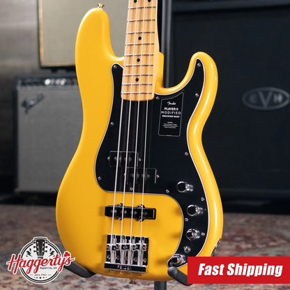 Fender Player II Modified Active Precision Bass - Sunshine Yellow with Gig Bag