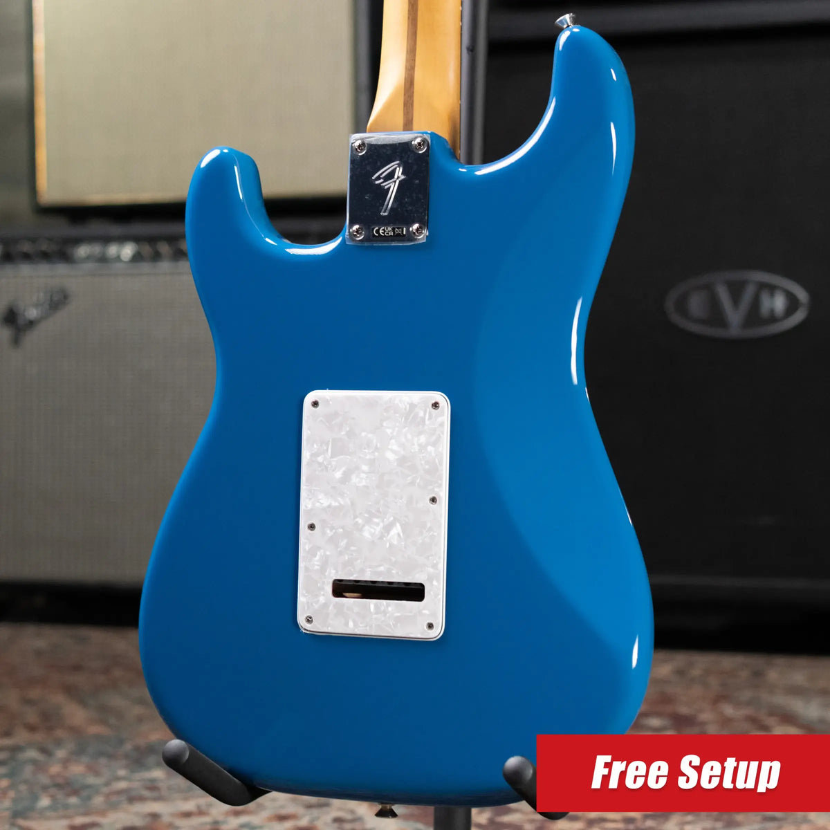 Fender Player II Modified Stratocaster Electric Guitar - Electric Blue with Gig Bag - Demo