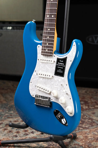 Fender Player II Modified Stratocaster Electric Guitar - Electric Blue with Gig Bag