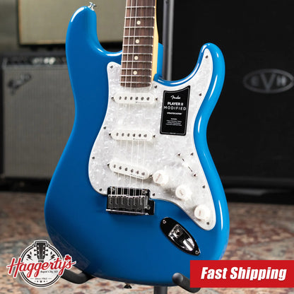 Fender Player II Modified Stratocaster Electric Guitar - Electric Blue with Gig Bag