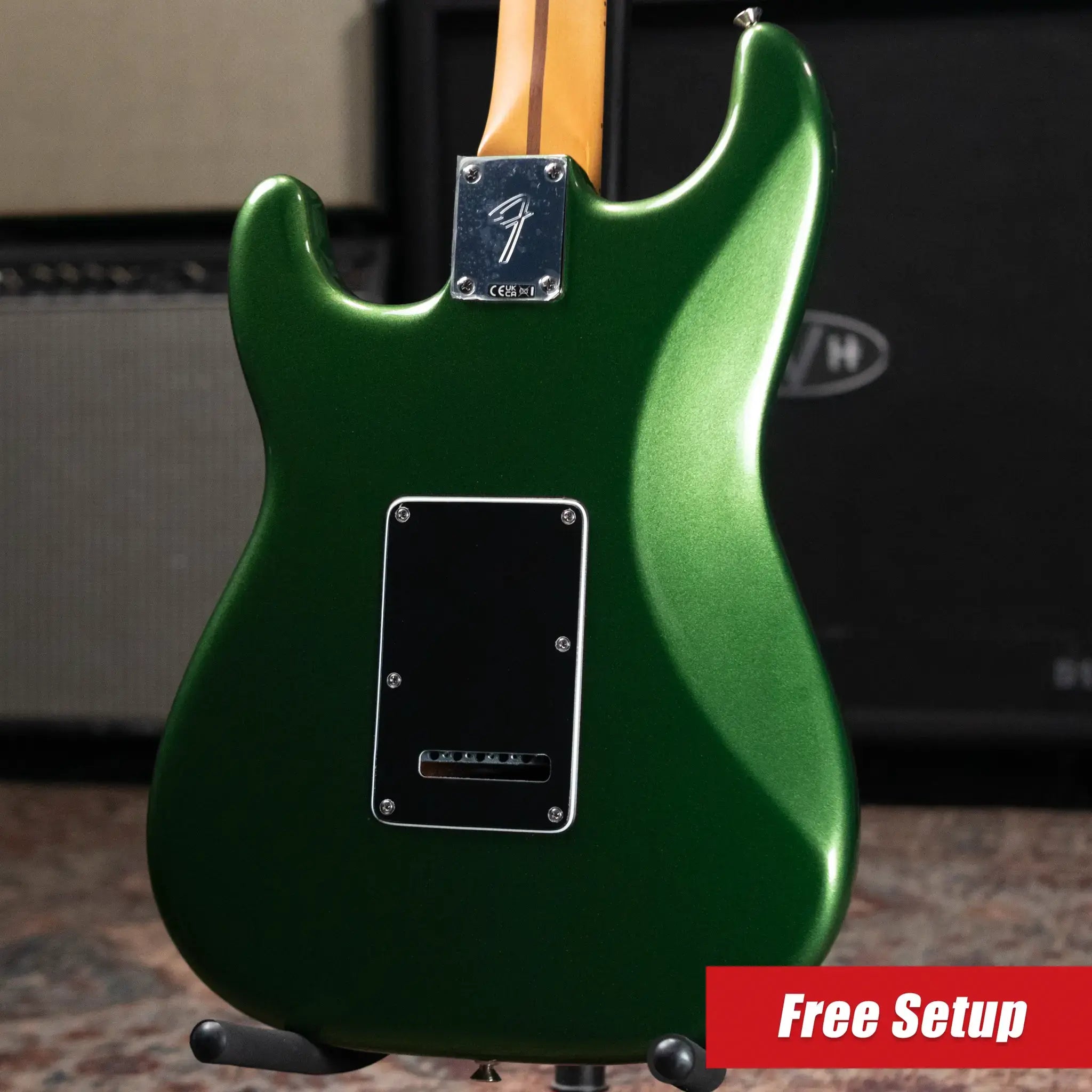 Fender Player II Modified Stratocaster Electric Guitar - Harvest Green Metallic with Deluxe Gig Bag