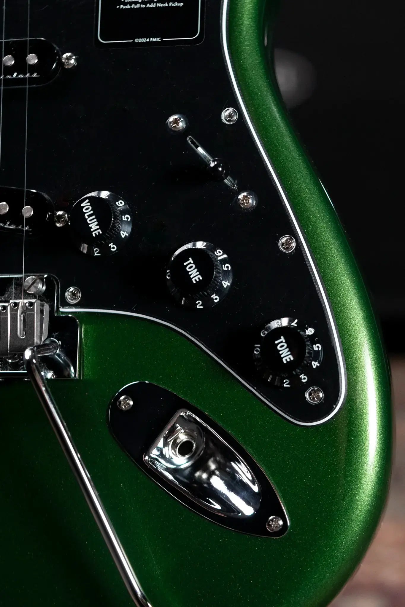 Fender Player II Modified Stratocaster Electric Guitar - Harvest Green Metallic with Deluxe Gig Bag