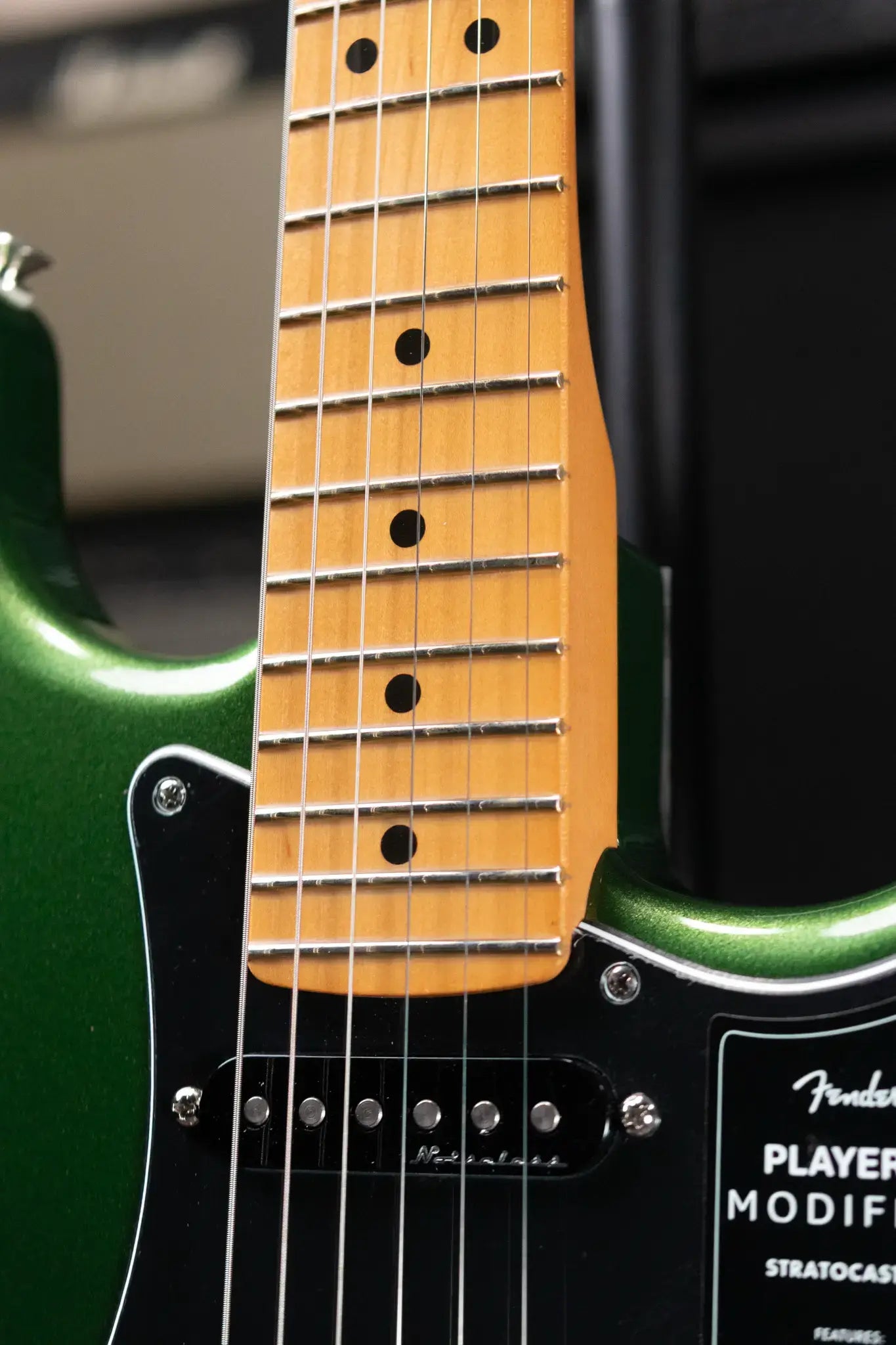 Fender Player II Modified Stratocaster Electric Guitar - Harvest Green Metallic with Deluxe Gig Bag