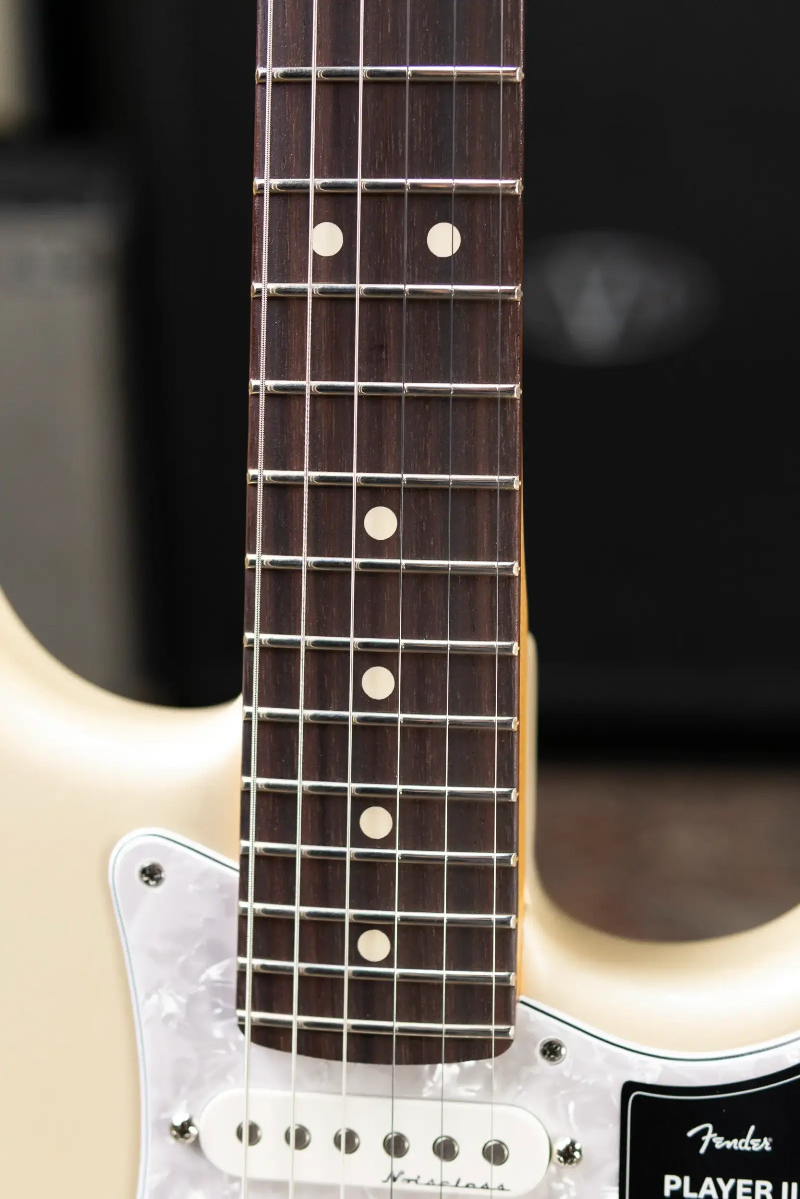 Fender Player II Modified Stratocaster Electric Guitar - Olympic Pearl with Gig Bag