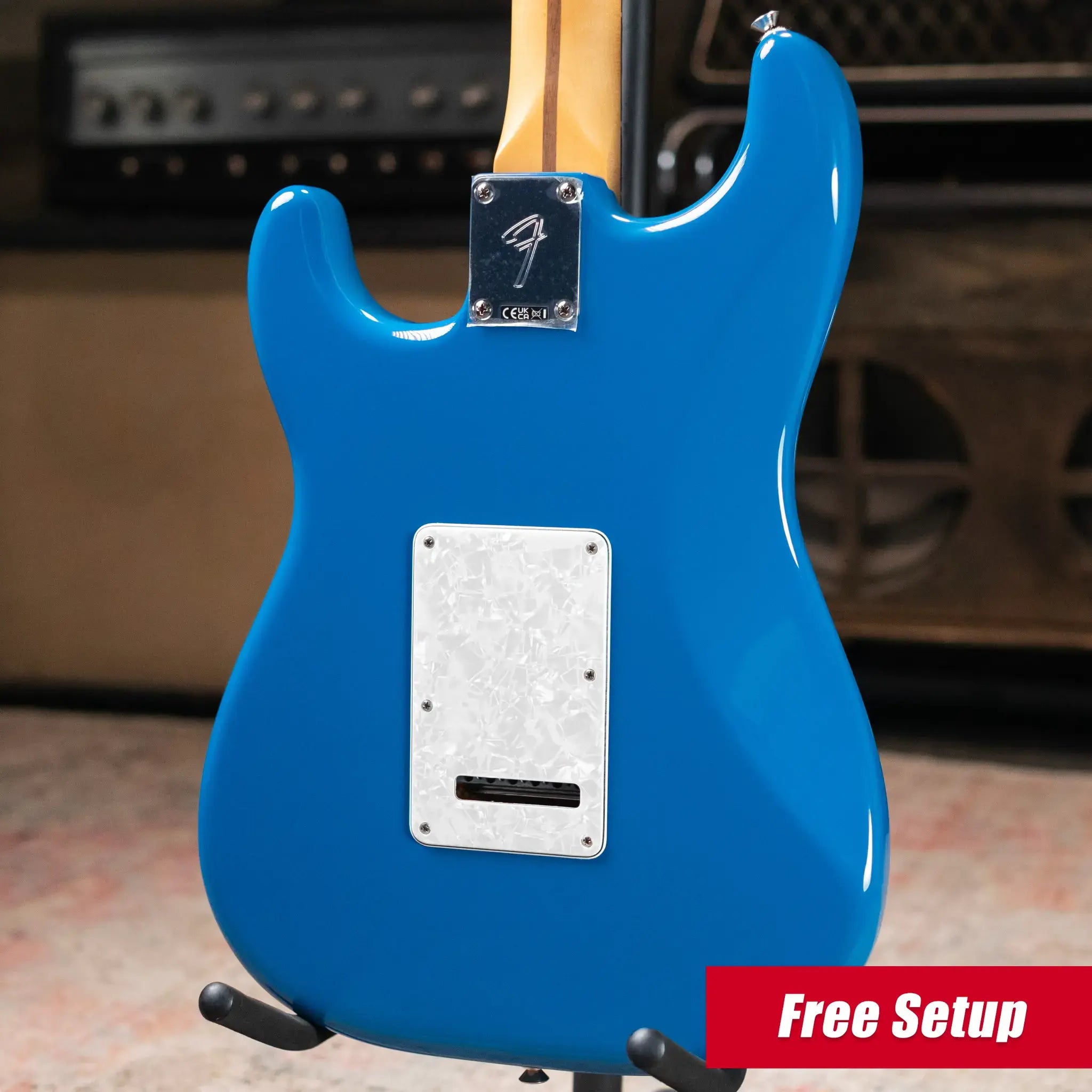 Fender Player II Modified Stratocaster Electric Guitar, Rosewood Fingerboard - Electric Blue with Deluxe Gig Bag