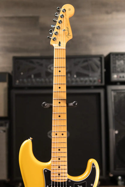 Fender Player II Modified Stratocaster Electric Guitar - Sunshine Yellow, Maple Fingerboard with Deluxe Gig Bag