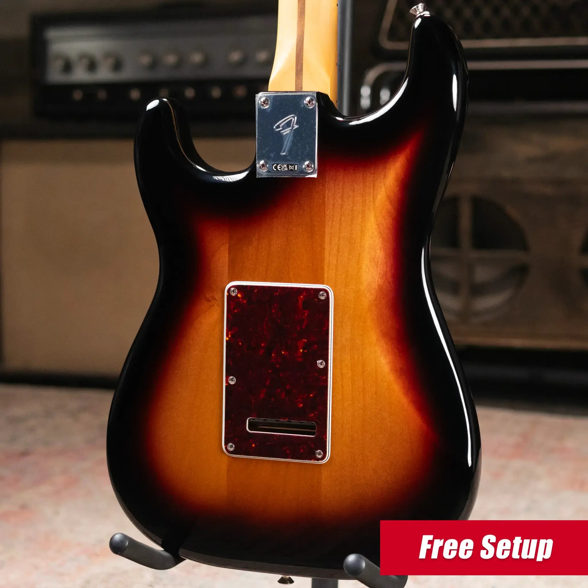 Fender Player II Modified Stratocaster HSS Electric Guitar - 3-Color Sunburst with Gig Bag