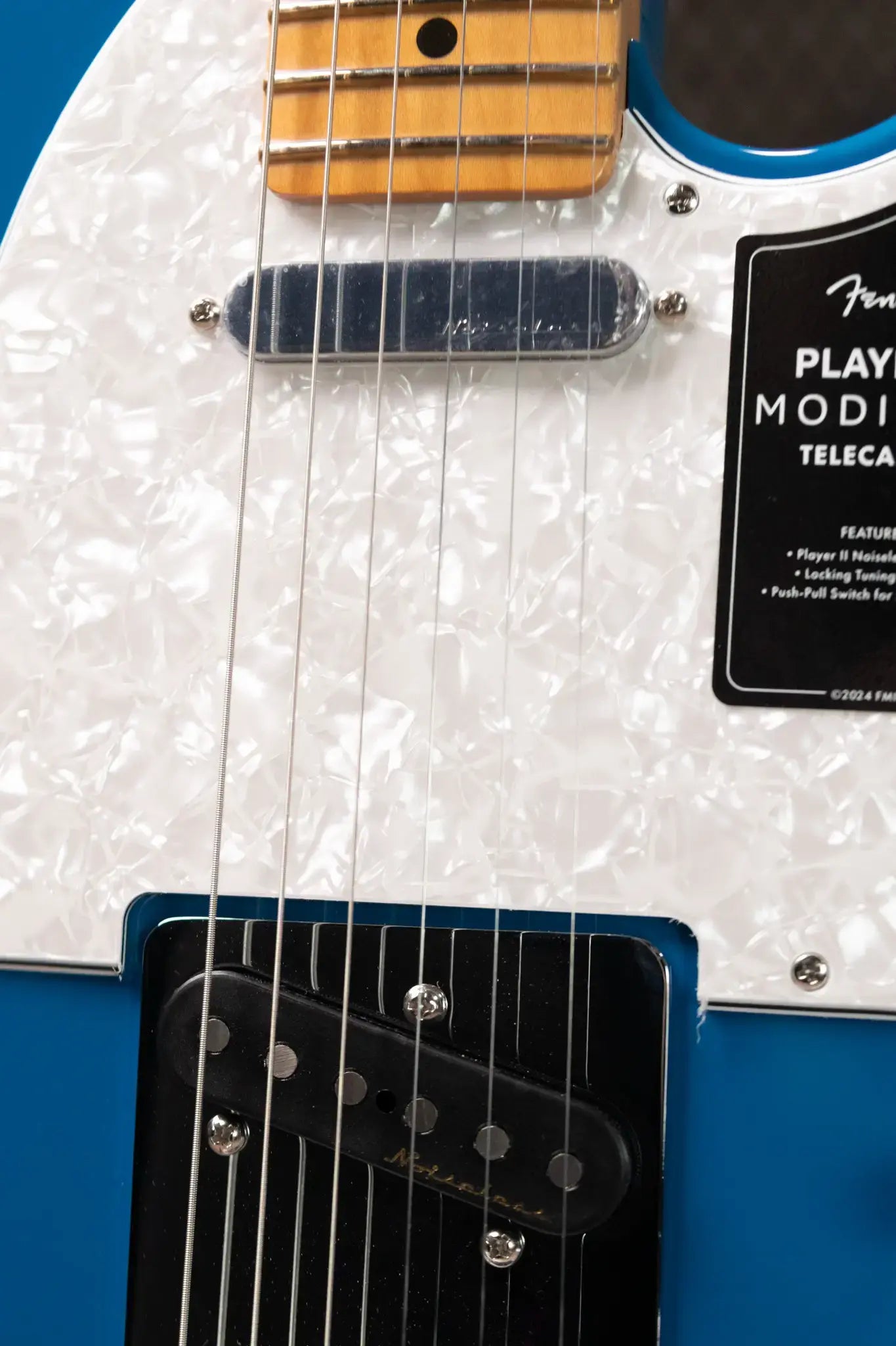 Fender Player II Modified Telecaster Electric Guitar - Electric Blue with Gig Bag