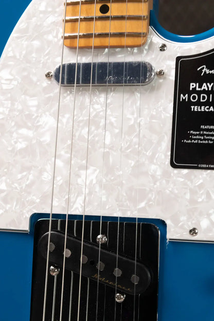 Fender Player II Modified Telecaster Electric Guitar - Electric Blue with Gig Bag