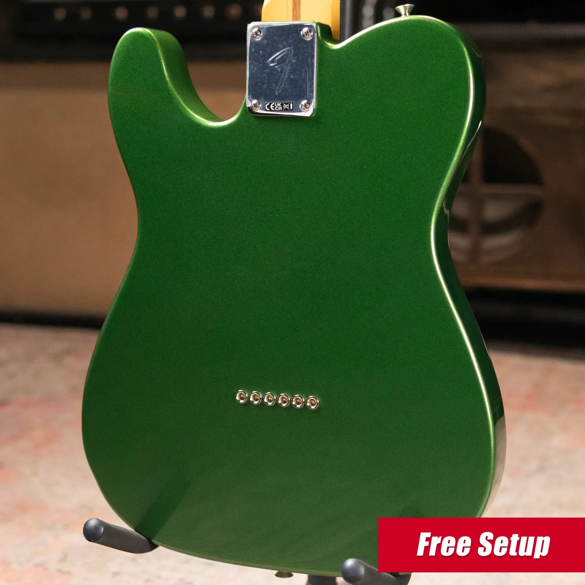 Fender Player II Modified Telecaster Electric Guitar - Harvest Green Metallic with Gig Bag