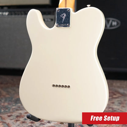 Fender Player II Modified Telecaster Electric Guitar - Olympic Pearl with Gig Bag