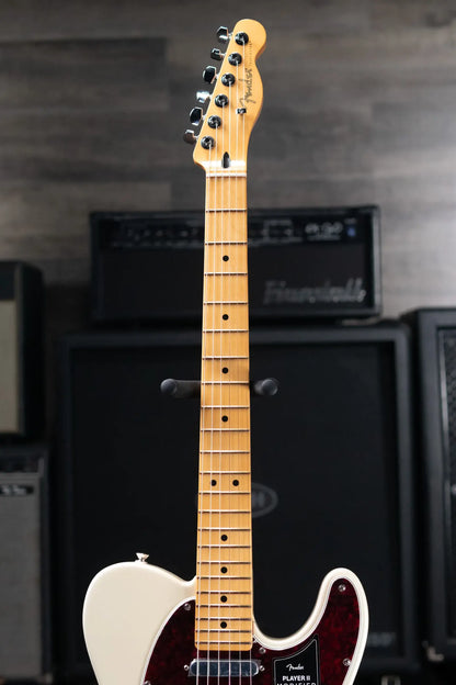 Fender Player II Modified Telecaster Electric Guitar - Olympic Pearl with Gig Bag