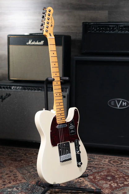 Fender Player II Modified Telecaster Electric Guitar - Olympic Pearl with Gig Bag