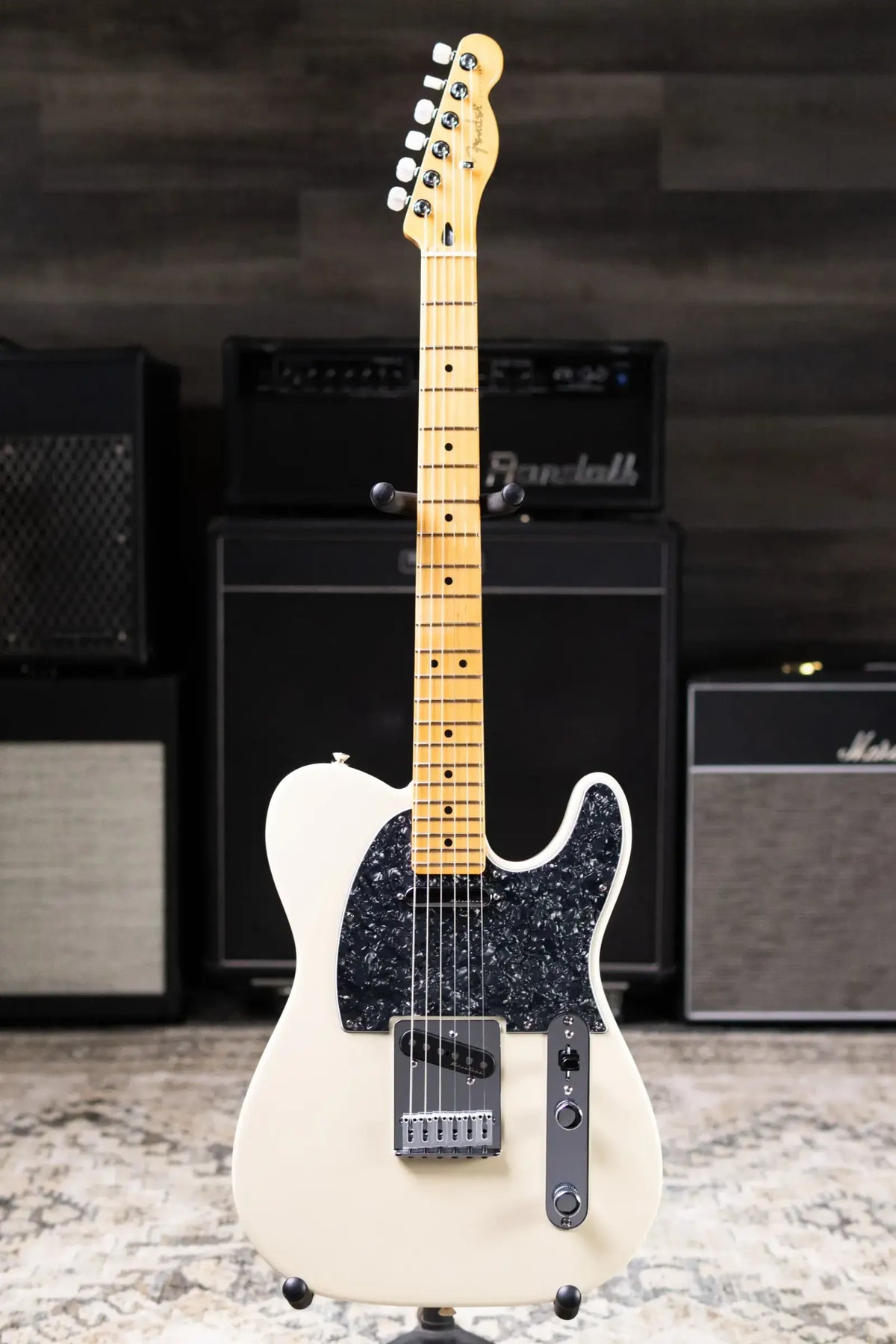 Fender Player II Modified Telecaster Electric Guitar - Olympic Pearl with Hardshell Case - Used