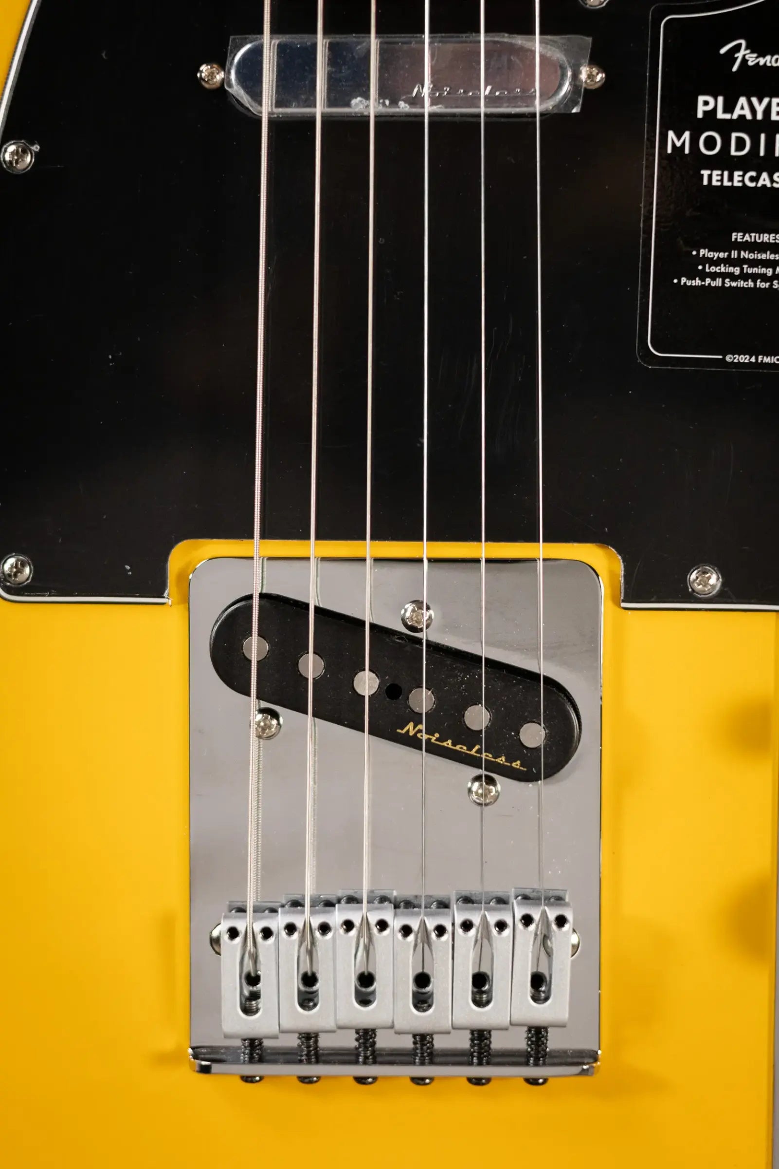 Fender Player II Modified Telecaster Electric Guitar - Sunshine Yellow with Gig Bag