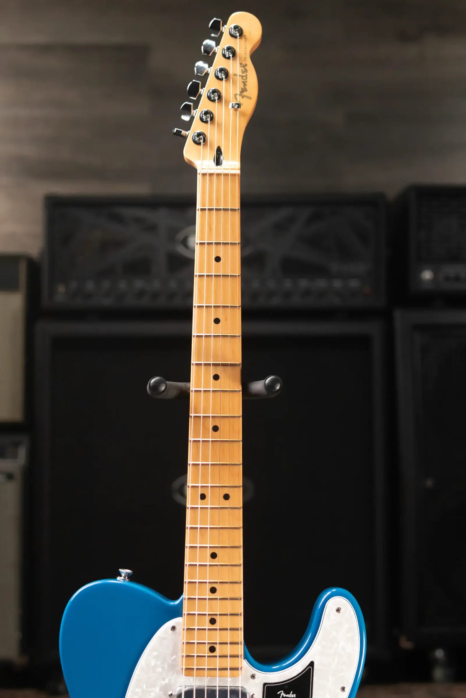 Fender Player II Modified Telecaster, Maple Fingerboard Electric Guitar - Electric Blue with Deluxe Gig Bag