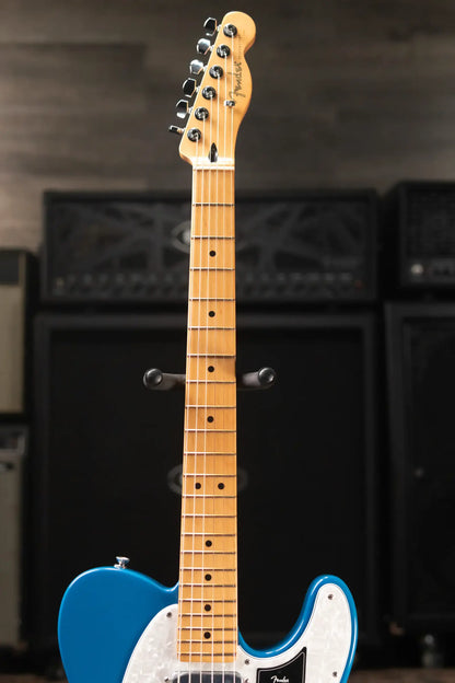 Fender Player II Modified Telecaster, Maple Fingerboard Electric Guitar - Electric Blue with Deluxe Gig Bag