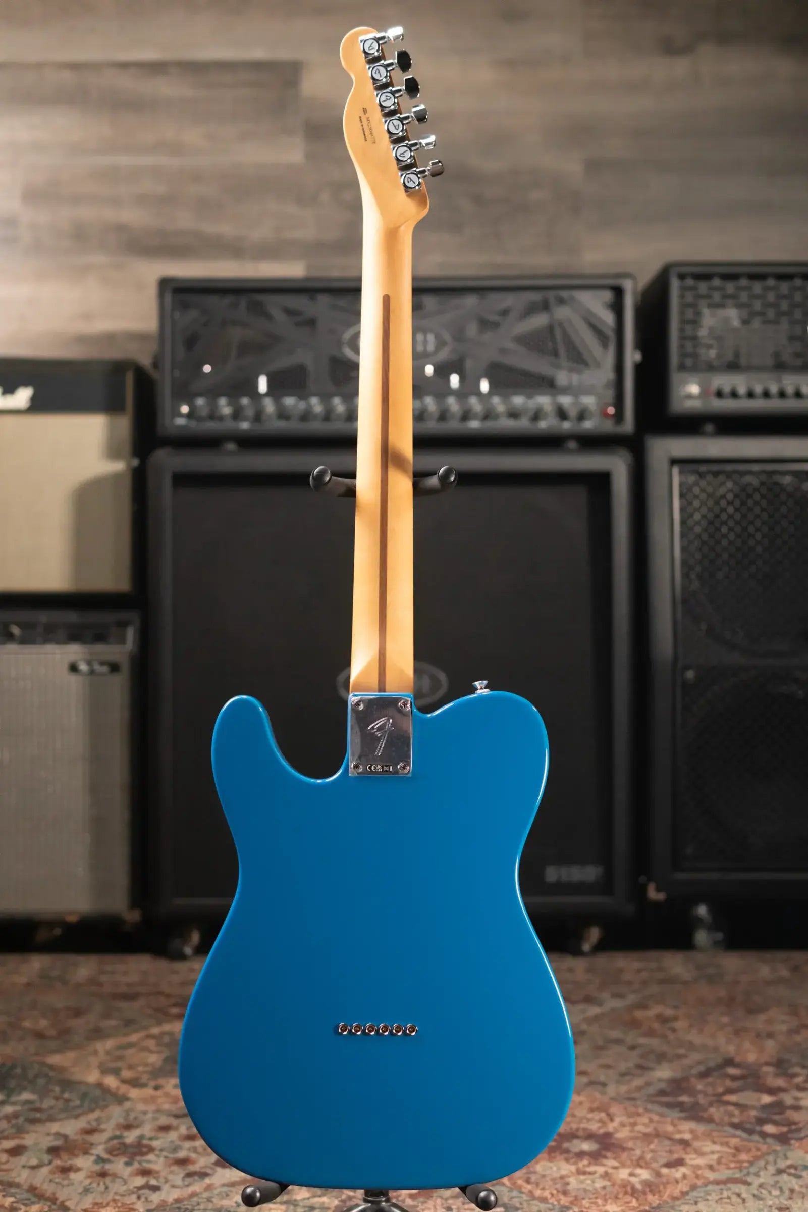 Fender Player II Modified Telecaster, Maple Fingerboard Electric Guitar - Electric Blue with Deluxe Gig Bag