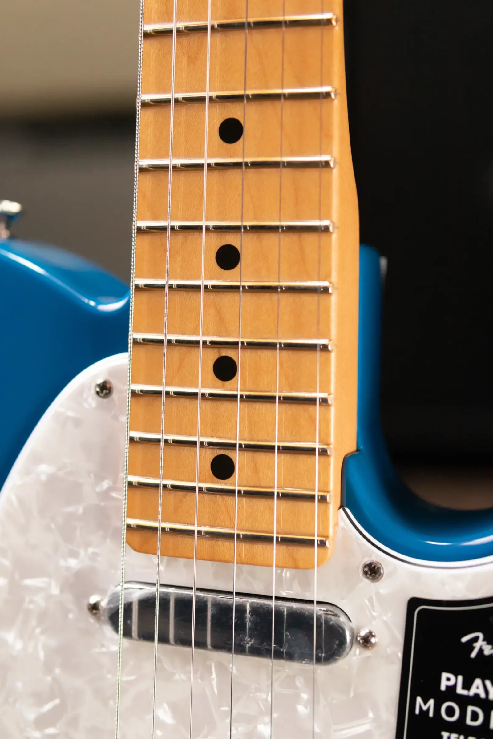 Fender Player II Modified Telecaster, Maple Fingerboard Electric Guitar - Electric Blue with Deluxe Gig Bag