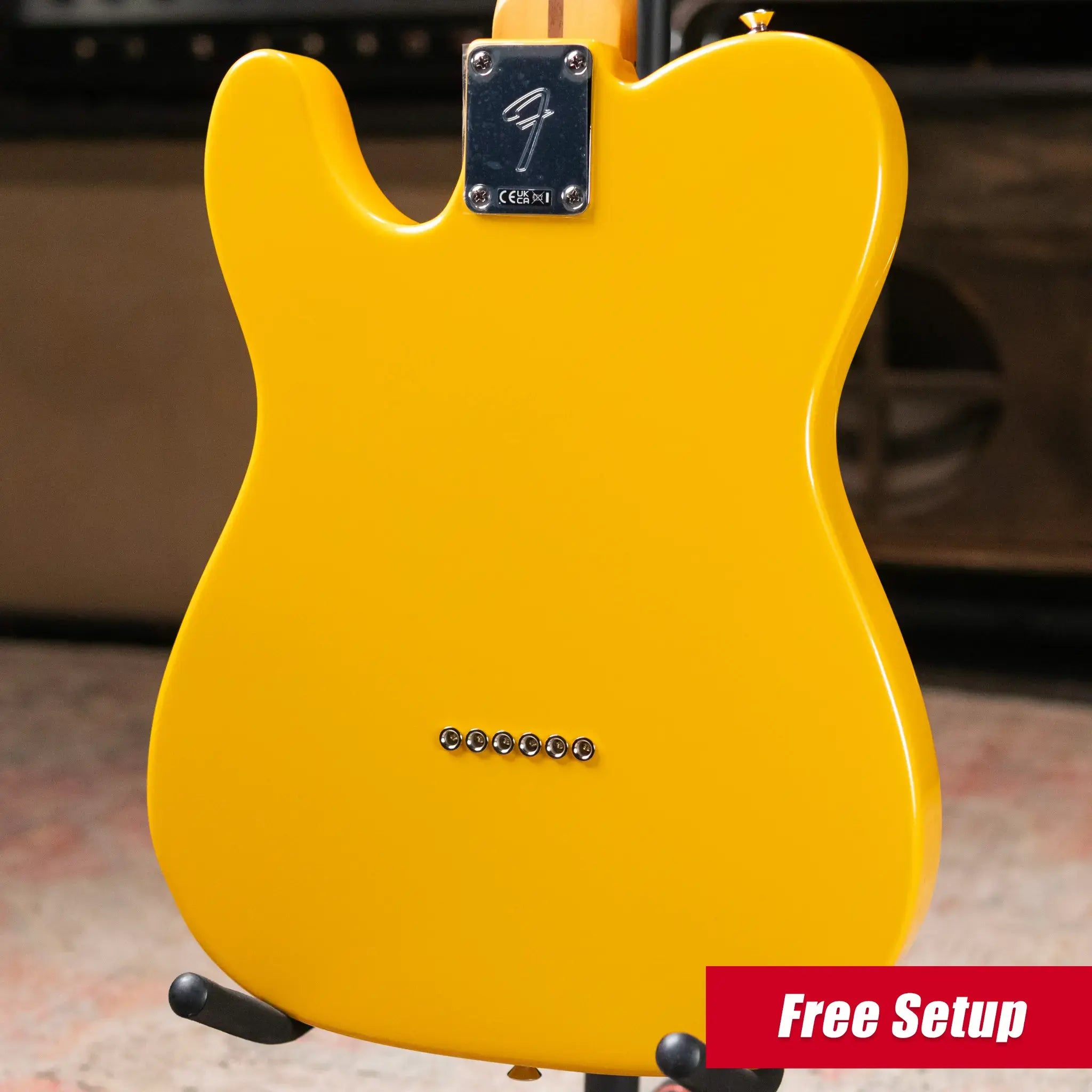 Fender Player II Modified Telecaster, Maple Fingerboard Electric Guitar - Sunshine Yellow with Deluxe Gig Bag