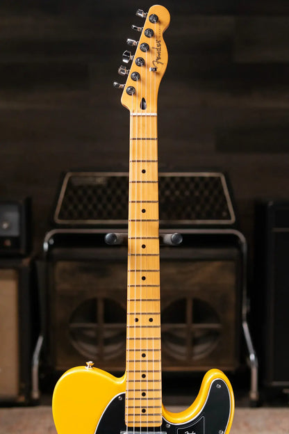 Fender Player II Modified Telecaster, Maple Fingerboard Electric Guitar - Sunshine Yellow with Deluxe Gig Bag