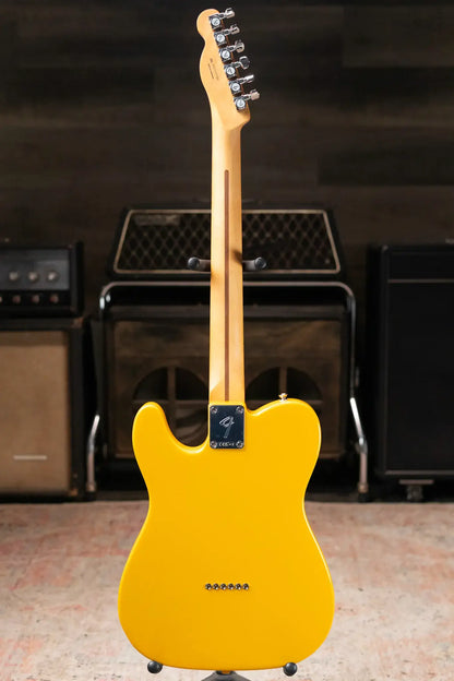 Fender Player II Modified Telecaster, Maple Fingerboard Electric Guitar - Sunshine Yellow with Deluxe Gig Bag
