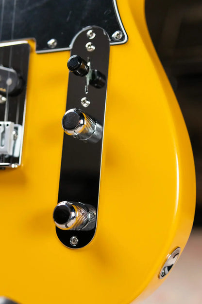 Fender Player II Modified Telecaster, Maple Fingerboard Electric Guitar - Sunshine Yellow with Deluxe Gig Bag