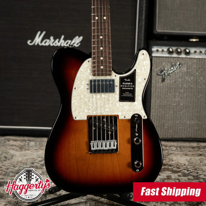 Fender Player II Modified Telecaster SH Electric Guitar - 3-Tone Sunburst with Gig Bag - Demo