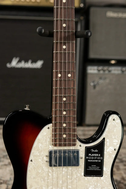 Fender Player II Modified Telecaster SH Electric Guitar - 3-Tone Sunburst with Gig Bag - Demo