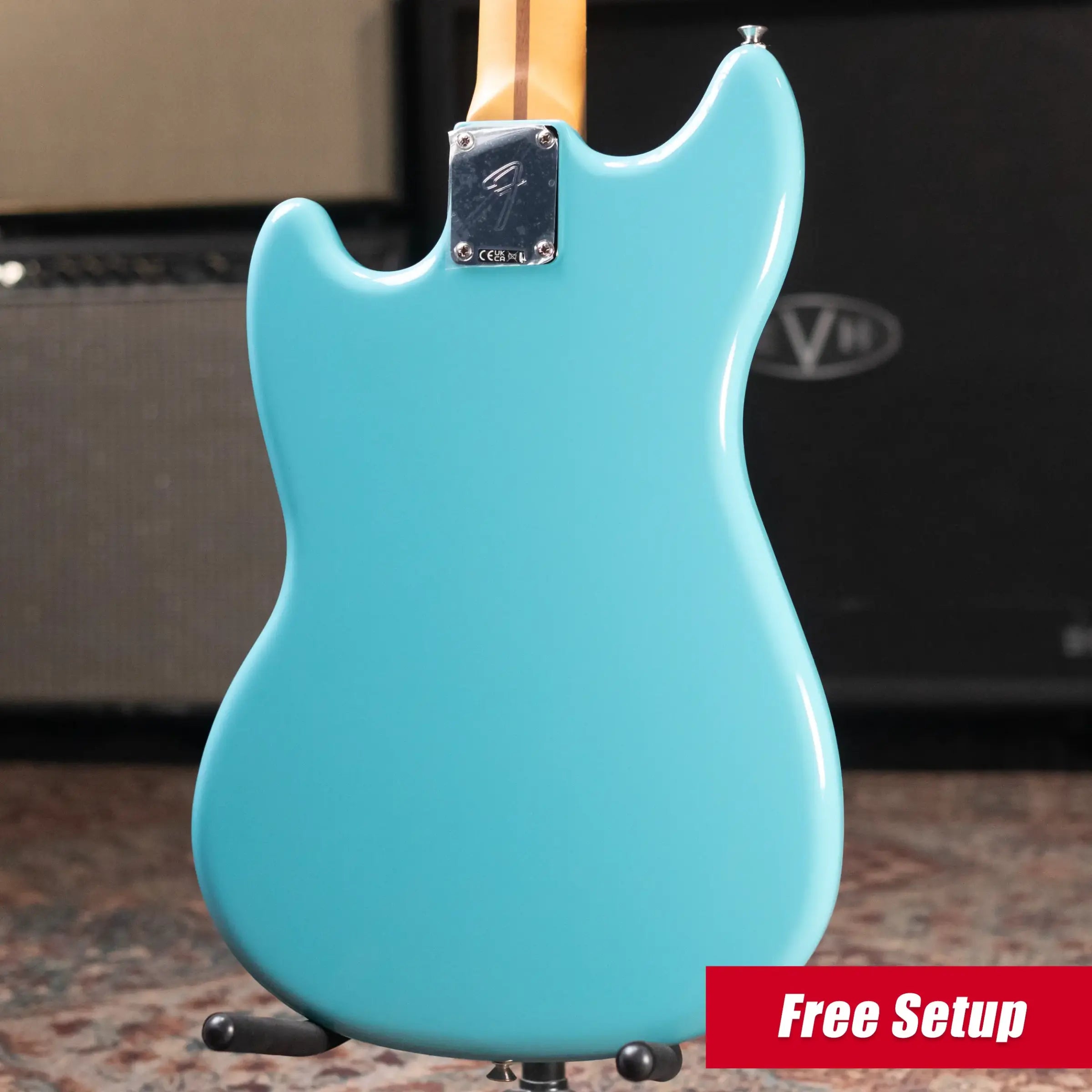 Fender Player II Mustang Bass PJ - Aquatone Blue