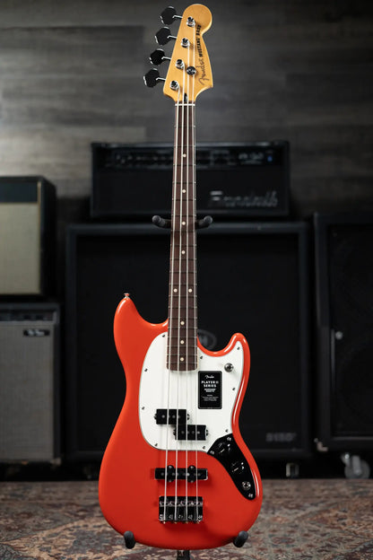 Fender Player II Mustang Bass PJ - Coral Red