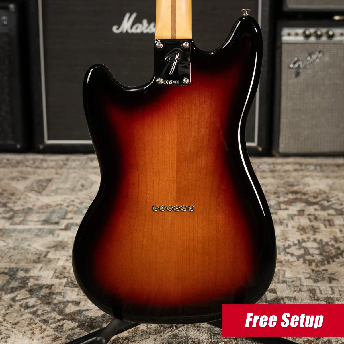 Fender Player II Mustang Electric Guitar - 3-Color Sunburst - Demo