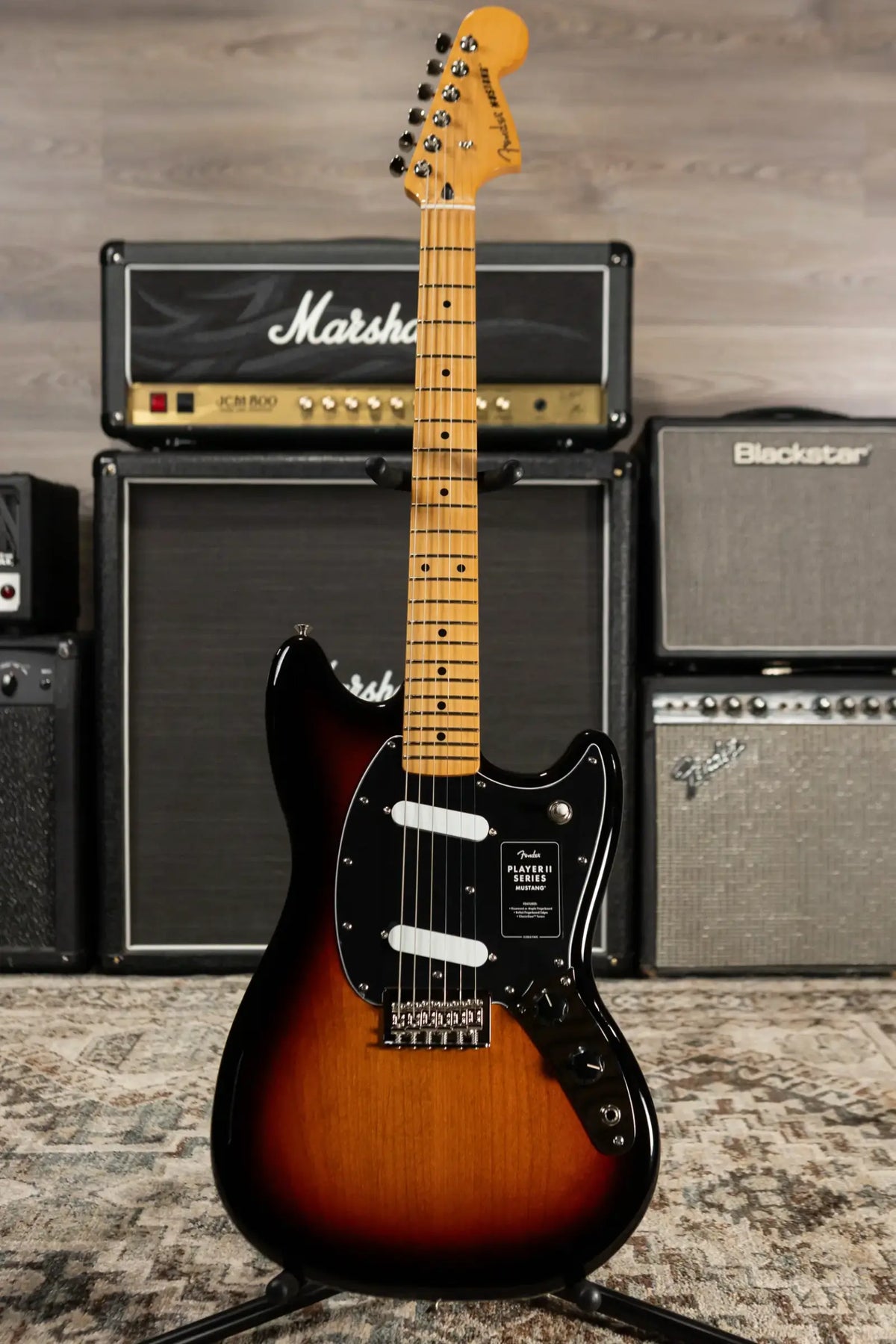 Fender Player II Mustang Electric Guitar - 3-Color Sunburst - Demo