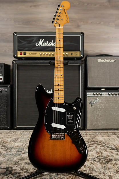 Fender Player II Mustang Electric Guitar - 3-Color Sunburst - Demo