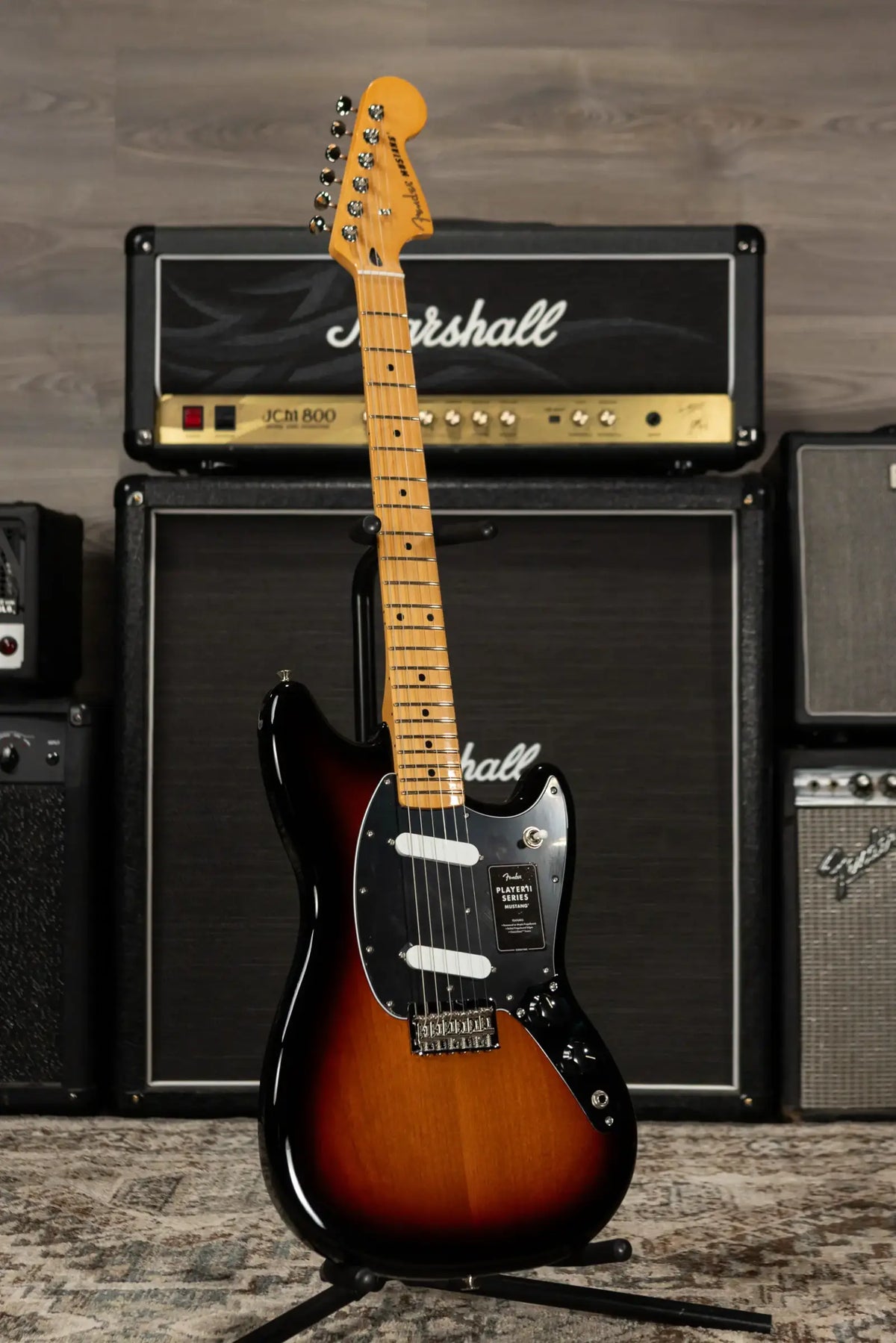 Fender Player II Mustang Electric Guitar - 3-Color Sunburst - Demo
