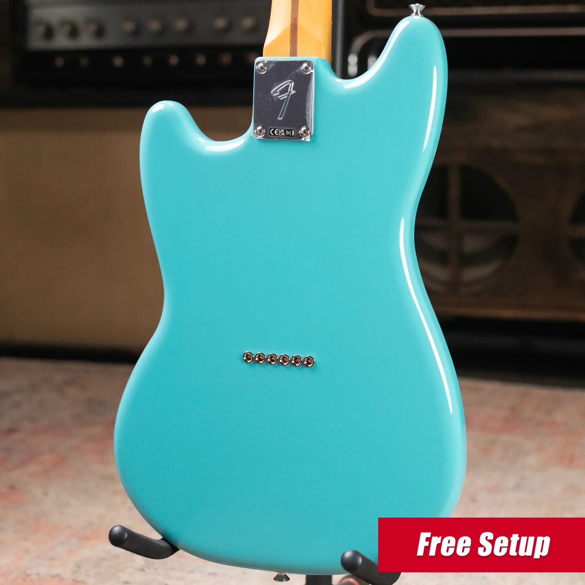 Fender Player II Mustang Electric Guitar - Aquatone Blue